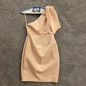 Maternity mauve dress
